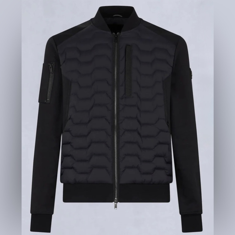 Authentic Moose Knuckles Granite Down Bomber Jacket